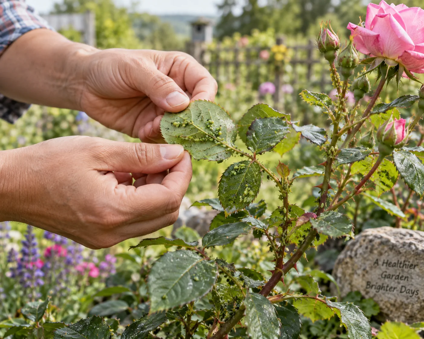 Revisión de una planta para controlar una infestación