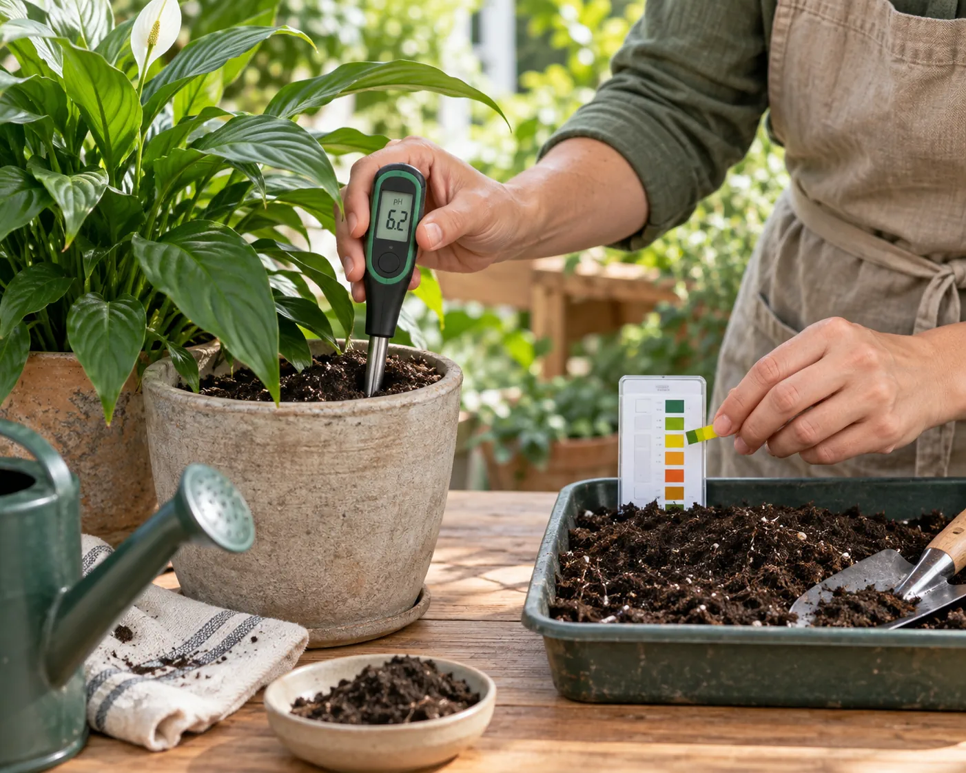 Escala de pH aplicada al cultivo de plantas
